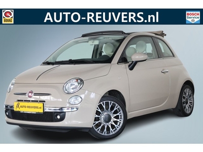 Fiat 500C 0.9 TwinAir Lounge / Cabriolet / ECC / Half leder