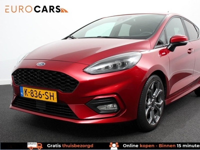 Ford Fiesta 1.0 EcoBoost ST-Line X | Navigatie | Apple Carplay/Android Auto | Climate Control | Cruise Control | Dab | Led | Parkeer sensoren | Lichtmetalen Velgen 17