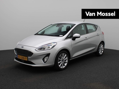 FORD FIESTA 1.0 EcoBoost Titanium | NAVIGATIE | ACHTERUITRIJCAMERA | STOELVERWARMING | STUURWIELVERWARMING | CLIMATE CONTROL | LICHTMETALEN VELGEN |