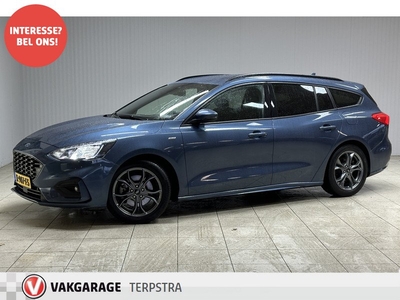 Ford FOCUS Wagon 1.5 EcoBlue ST Line Business/ Trekhaak/ HUD/ Zwarte-Hemel/ 17'' LMV/ Voorruitverw./ Stoel + Stuurverw./ DAB+/ Apple + Android/ LED Koplampen/ Lane-Assist./ Elek. Klep/ Extra getint glas.