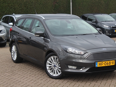 FORD FOCUS Wagon 1.5 Titanium Edition 1e Eigenaar / Trekhaak / Navigatie / Parkeerhulp V+A / Cruise Control / 17''