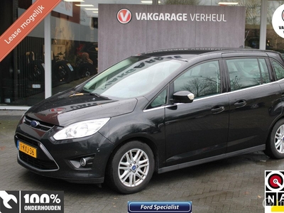 Ford Grand C-Max 1.0 Titanium|125Pk|7 Zit|Camera|Navi|Nap