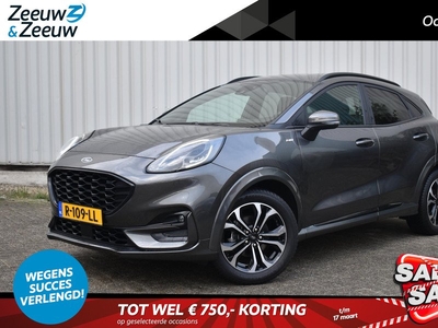 Ford Puma 1.0 EcoBoost Hybrid ST-Line |Keyless entry| dakrails| Winter Pack| Hoge zit |Dealer onderhouden|