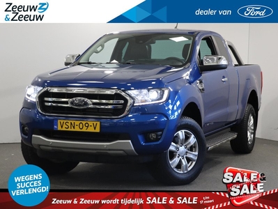 Ford Ranger 2.0 EcoBlue Limited Super Cab | Marge - auto | Prijs = incl. | Nieuwstaat