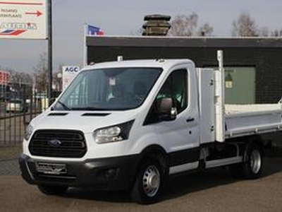 Ford TRANSIT 2.0 TDCI 130 pk L2 Kipper / Open Laadbak Airco, Trekhaak, Kist, LxBxH 280x210x35 cm