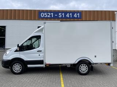 Ford TRANSIT 2.0 TDCI 130pk automaat / smartbox bakwagen met Carrier 0 graden celsius koeling ! / lease vanaf ? 638 / airco / cruise / navi / achteruit rijcamera / zijdeur