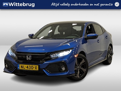 Honda Civic 1.5 i-VTEC Sport Plus OPEN DAK | NAVIGATIE | PARKEERHULP V+A | KEURIGE AUTO! WIJ ZIJN 2e PAASDAG GEOPEND!