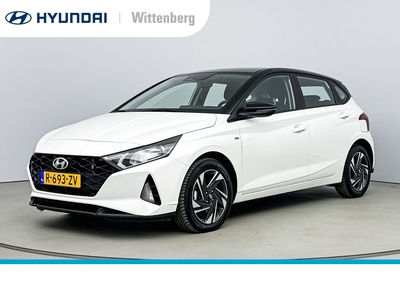 HYUNDAI I20 1.0 T-GDI COMFORT SMART | AUTOMAAT | ALL SEASONS | NAVI | TWO TONE | CAMERA | CRUISE | AIRCO | 16'' LMVELGEN | PDC | FABRIEKSGARANTIE GELDIG T/M 2-2028! |