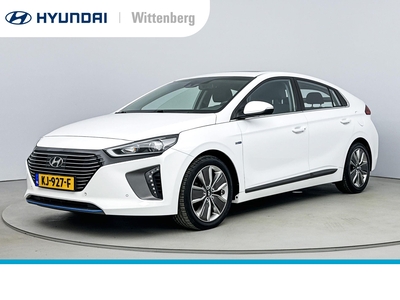 HYUNDAI IONIQ 1.6 GDi First Edition | Unieke km-stand! | Schuifdak | Leer | Memory | Stuur + stoelverwarming | Navigatie |