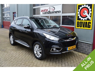 Hyundai ix35 2.0i i-Catcher O.a; Trekhaak, Leder, Stoelverw, Pano, Clima, Navi, Cruise, Etc. All-in prijs!