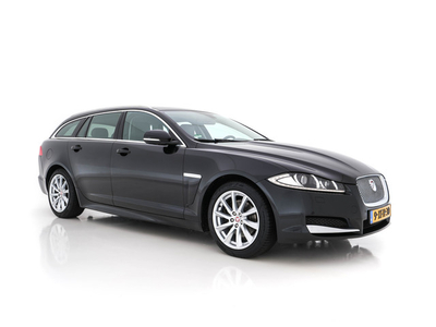 Jaguar XF Sportbrake 2.2D Aut. *VOLLEDER | NAVI-FULLMAP | BI-XENON | KEYLESS | CAMERA | ECC | PDC | CRUISE | COMFORT-SEATS | 18