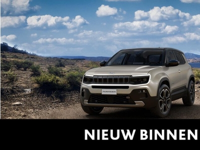 Jeep Avenger 1.2 e-Hybrid Summit | Automaat | 18 Inch Velgen | LED Koplampen | Apple Carplay & Android Auto | Te Bestellen |