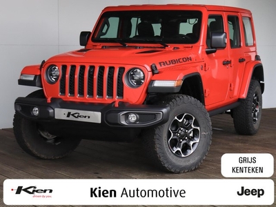 Jeep Wrangler 2.0T Rubicon 2024 Grill Grijs kenteken