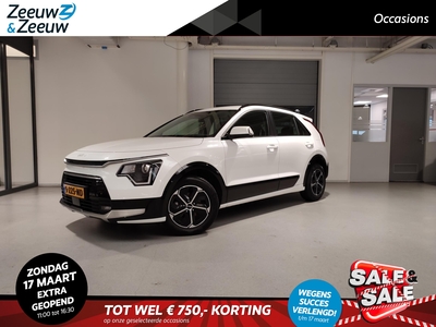 KIA NIRO 1.6 GDi Hybrid DynamicLine | Navi | Apple Carplay/ Android Auto | Licht + Regensensor | Parkeersensoren Voor + Achter | Achteruitrijcamera | 16