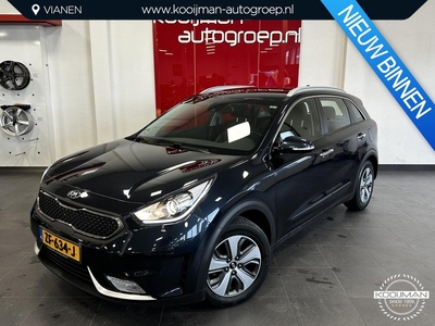 Kia Niro 1.6 GDi Hybrid DynamicLine Nederlandse auto, cruise control adaptief, achteruitrijcamera, Apple carplay, elektrisch inklapbare spiegels, climate control |