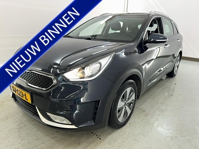 Kia Niro 1.6 GDi Hybrid DynamicLine NL-AUTO | HYBRIDE | HALF LEDER | CARPLAY |DEALER ONDERHOUDEN