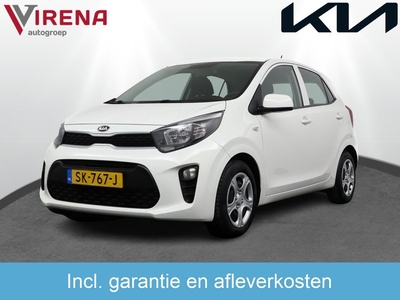 Kia Picanto 1.0 CVVT EconomyPlusLine - Airco - Radio - Bluetooth - Fabrieksgarantie tot 04-2025