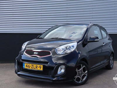 Kia Picanto 1.0 CVVT ISG Design Edition | Nieuw geleverd | Dealer onderhouden | Pioneer navigatie | Lederen bekleding | Parkeersensoren |