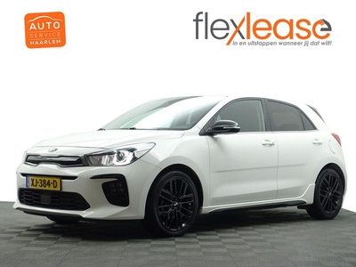 Kia Rio 1.0 TGDI GT-Line Blackpack- Stuur/Stoelverwarming, Lane Assist, Led, Camera, Carbon, Park Assist, Privacy Glass