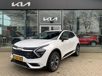 Kia Sportage 1.6 T-GDi Hybrid GT-PlusLine 235pk Navi+BT+Camera ECC Keyless Cr.Control Leder+koeling+Stoel/Stuurverw. PDC V+A 7jr.Garantie