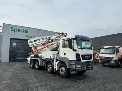 MAN TGS 35.400 8x4 + Putzmeister PUMI 21-3.67 Q (bj 2008)