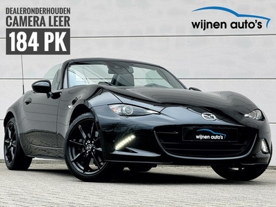 Mazda MX-5 2.0 184pk/ Dealeronderh/ Camera/ Navi/ Leer/ DAB