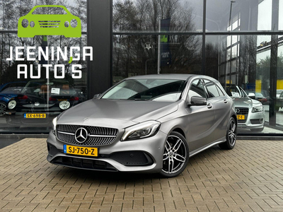 Mercedes-Benz A-klasse 160 AMG pakket| Matte lak | APK 04-2026 | 1/2 leder sportzetels | Navi | LED | Unieke Km stand