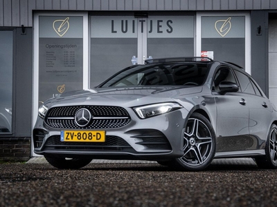 Mercedes-Benz A-klasse 220 AMG Launch Edition Full-option 1e-eig. I Org.NL I Pano-dak I Burmester I Sfeerverlichting I Leder