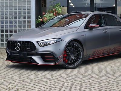 Mercedes-Benz A-Klasse 45 S AMG 4MATIC+ Street Style Edition | Performance-stoelen, Aerodynamica-pakket, Driver's Package, Rij-assistentie Plus pakket, Stoelverwarming, Stuurverwarming, Panoramadak