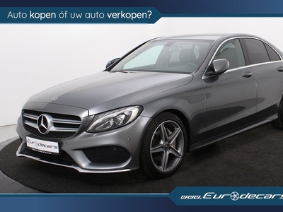 Mercedes-Benz C-Klasse 180 AMG-Line *Leer*Elektrische Stoelen*Navigatie*