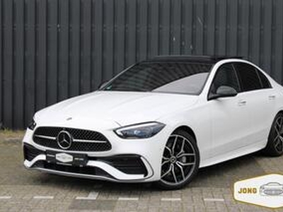 Mercedes-Benz C-KLASSE C200 AMG PANO SFEER 360? BURM 3D DISTRONIC