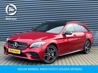 Mercedes-Benz C-Klasse Estate 300 e AMG Plug in Hybrid | Panodak | MULTIBEAM Led | Leder | Burmester | 360 Camera | Head-up Display | Stoelkoeling & Verwarming |