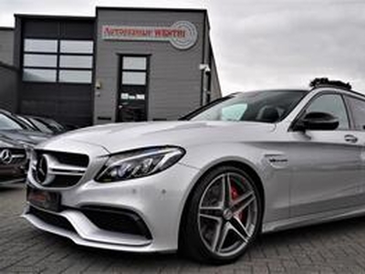 Mercedes-Benz C-KLASSE Estate 63 AMG | AMG schaalstoelen | IWC | Luxe leder Two Tone | Burmester | Elektrisch verstelbare stoelen