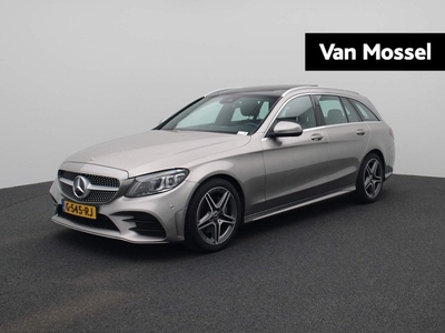 Mercedes-Benz C-klasse Estate Premium Pack | AMG Line | Panorama Dak | Navi | Cruise | Camera | PDC V+A | Keyless | Multi Beam LED | Matrix Koplampen | Diamond Gril | Elektrische Achterklep |