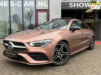 Mercedes-Benz CLA-KLASSE 200 AMG Pano, Sfeer, Camera, Night pakket! Alle Luxe! Nieuwstaat!!