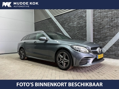 MERCEDES C-KLASSE Estate 180 Premium Pack | Panoramadak | Leder | Camera | 18 Inch | Getint Glas