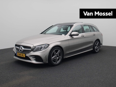 MERCEDES C-KLASSE Estate Premium Pack | AMG Line | Panorama Dak | Navi | Cruise | Camera | PDC V+A | Keyless | Multi Beam LED | Matrix Koplampen | Diamond Gril | Elektrische Achterklep |