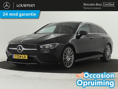 MERCEDES CLA-KLASSE Shooting Brake 180 AMG Line | Trekhaak | Keyless Go | Sfeerverlichting | Stoelverwarming | DAB | Parkeerpakket met camera | Inclusief 24 maanden Mercedes-Benz Certified garantie voor Europa.