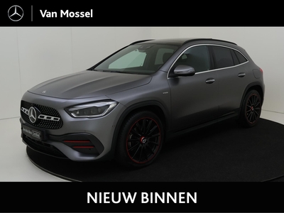 MERCEDES GLA-KLASSE 200 AMG Line Edition 1 / Magno grey /AMG /Panoramadak /Leder /Memory stoelen/