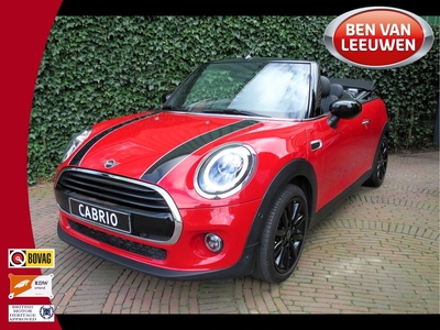 MINI Cabrio 1.5 Cooper Chili F57 LCI met LED, Clima, Park Ass, JCW stuur en 17