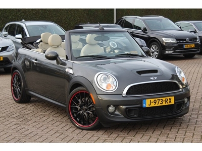 MINI Cabrio 1.6 Cooper S Chili / Leder / Stoelverwarming /