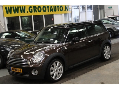 MINI Clubman 1.6 Cooper Panoramadak, Airco, Cruise control