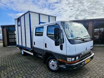 Mitsubishi Canter 2.8 FB 35 L DC PAARDENVERVOER (bj 1997)