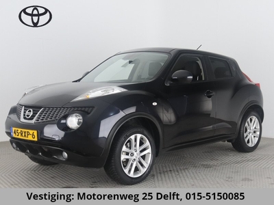 Nissan Juke 1.6 DIG-T AUTOMAAT TEKNA 4WD Navi. Airco. Cruise control. LMV. Camera. Leder