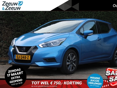 NISSAN MICRA 0.9 IG-T N-Connecta | Parkeersensoren | Parkeercamera | Bluetooth | Navigatie