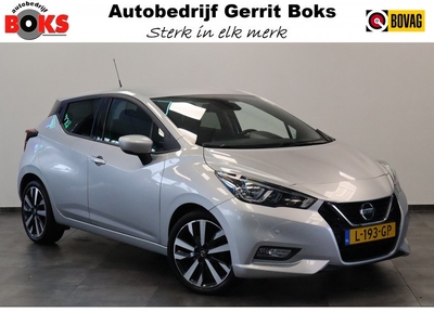 Nissan Micra 1.0 IG-T Tekna Automaat, Navigatie , Lmv 2e Paasdag geopend van 12:00 tot 17:00!