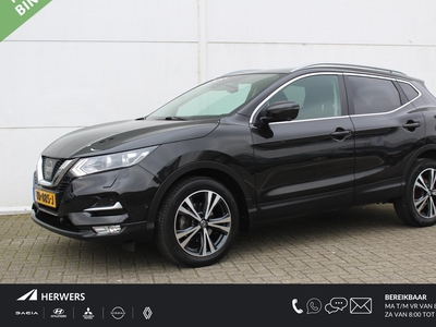 NISSAN QASHQAI 1.2 DIG-T 115 N-Connecta AUTOMAAT / Panoramadak / Trekhaak (1000 KG) / Navigatie / 360* Camera / Stoelverwarming Voor /