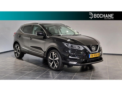 Nissan Qashqai 1.2 DIG-T Tekna Automaat | Panoramadak | Trekhaak | 19 inch | 360 Camera | LED Koplampen | Elektrische stoelverstelling |