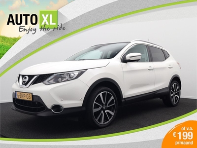 Nissan QASHQAI 1.2 Tekna 116 PK Pano-dak 360*Camera Leder Stoelverwarming