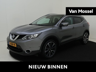 Nissan Qashqai 1.2 Tekna | Panormadak | Trekhaak | Lederen bekleding | Navigatie | Camera's rondom Orgineel Nederlandse auto